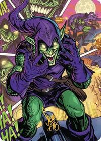 Green Goblin Art Card (49/54) (Gold-Stamped Signature)