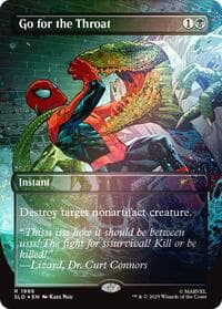 Go for the Throat (Rainbow Foil)