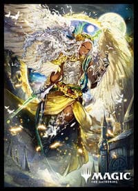 Magic: The Gathering Player's Card Sleeve - Foundations - Herald of Eternal Dawn (80-Pack)