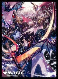 Magic: The Gathering Player's Card Sleeve - Foundations - Bloodthirsty Conqueror (80-Pack)