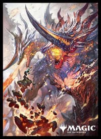 Magic: The Gathering Player's Card Sleeve - Foundations - Twinflame Tyrant (80-Pack)