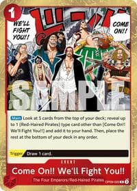 Come On!! We'll Fight You!! (Reprint)