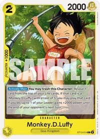 Monkey.D.Luffy - ST13-014 (Reprint)