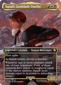 Squall, Gunblade Duelist (Borderless)