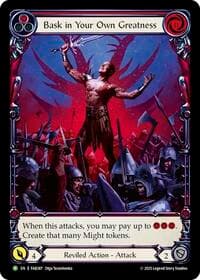 Bask in Your Own Greatness (Red) - FAB387