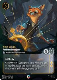 Nick Wilde - Persistent Investigator (Enchanted)