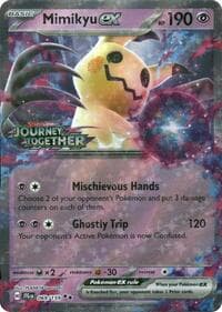 Mimikyu ex (Journey Together Stamped)