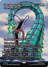 The Monstrous Serpent - Koma, Cosmos Serpent (Borderless)