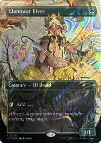 Llanowar Elves (Halo Foil)