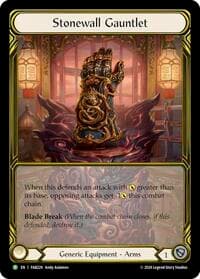 Stonewall Gauntlet (Golden) - FAB229