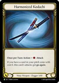 Harmonized Kodachi (Left) (Golden) - FAB300