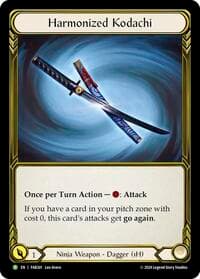 Harmonized Kodachi (Right) (Golden) - FAB301