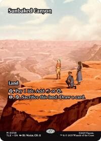 Sunbaked Canyon (Borderless)