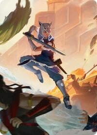 Sokka's Charge Art Card