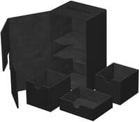 Twin Flip`n`Tray - Black (Holds 200+)