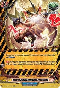 Hundred Demons Destructive Power Raiga