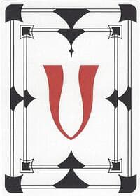 Letter Card - V