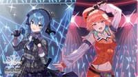 Bushiroad Rubber Mat Hololive Bloom Cup Champion Playmat (Suisei and Kiara)