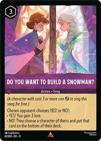 Do You Want To Build A Snowman?