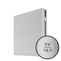 Vault X Zip Binder Exo-Tec SV10.5 - White 12 Pocket