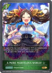 A MORE MARVELOUS WORLD!  - P05EN (Foil)