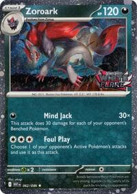 Zoroark (White Flare Stamped)