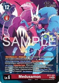 Medusamon (2026 Dash Pack Campaign) (Alternate Art - Chinese)
