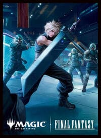 Magic: The Gathering Player's Card Sleeve - FINAL FANTASY - Secret Lair Drop - Cloud's Buster Sword MFS-39 (80-Pack)