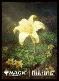 Magic: The Gathering Player's Card Sleeve - FINAL FANTASY - Secret Lair Drop - Gilded Lotus MFS-41 (80-Pack)