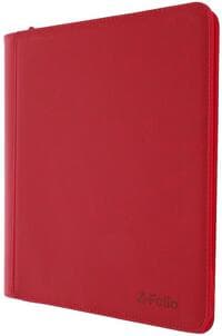 Z-Folio 9-Pocket LX Album - Toploaders - Red