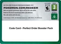 Code Card - Perfect Order Booster Pack