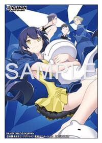 Digimon Card Game Official Sleeves - Digimon Story Cyber Sleuth (Erika with Keisuke, Ryuji, Chitose) (60-Pack)
