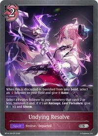 Undying Resolve