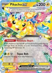 Pikachu ex - 057/217