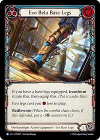 Evo Beta Base Legs (Blue)