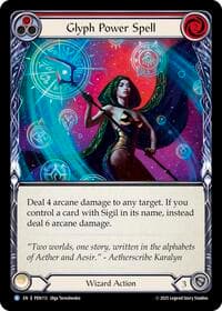 Glyph Power Spell (Red)