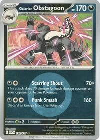 Galarian Obstagoon - 132/217 (Energy Symbol Pattern)
