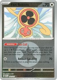 Fan Rotom - 171/217 (Energy Symbol Pattern)