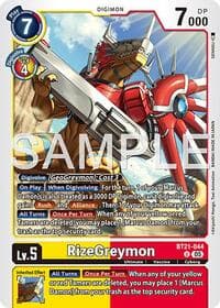 RizeGreymon - BT21-044 (Reprint)