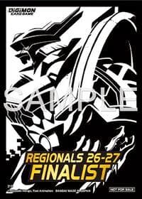 Digimon Card Game Official Sleeves - 26-27 Regionals Finalist (5-Pack)