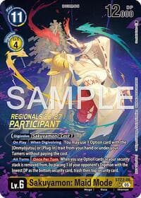 Sakuyamon: Maid Mode (Regionals 26-27 Season 1 Participant)