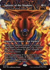 Splinter of the Shadows - Ashcoat of the Shadow Swarm (Borderless)
