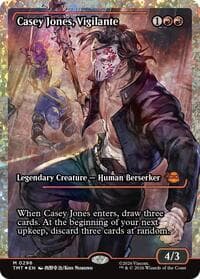 Casey Jones, Vigilante (0296) (Showcase) (Fracture Foil)