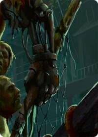Riptide, Lurker of the Deep // Gravy Bones, Shipwrecked Looter Double Sided Art Card (Middle Center)