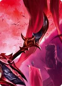 Lyath Goldmane, Vile Savant // Pleiades, Superstar Double Sided Art Card (Top Center)