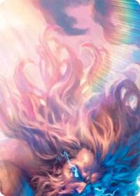 Enlightened Strike // Shelter from the Storm Double Sided Art Card (Top Left)