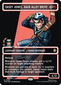 Casey Jones, Back Alley Brute (Borderless) (Surge Foil)