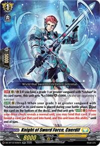 Knight of Sword Force, Caerdif