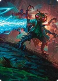 Baxter, Exzzperimental Zzientist Art Card