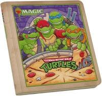 Magic: The Gathering - Teenage Mutant Ninja Turtles Zipfolio 480 Xenoskin - Pizza Box